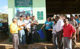 Comunidade quilombola recebe benefícios habitacionais em Brejinho de Nazaré