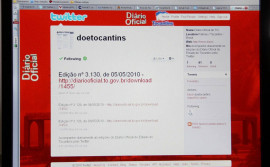 Diário Oficial do Estado já possui Twitter