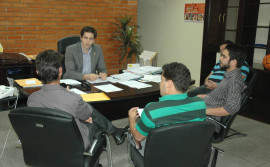 Olyntho Neto recebe representantes do DCE da UFT e garante apoio
