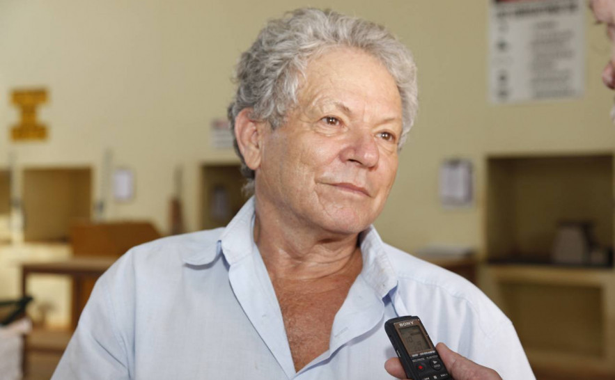 Engenheiro de Minas João Gregório, em entrevista para equipe da Secom