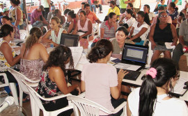 Sehab totaliza 350 atendimentos no primeiro dia de recadastramento no Taquari