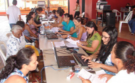 Recadastramento no Jardim Taquari tem saldo positivo