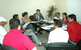 Representantes do Ministério do Esporte se reúnem na Sejuves para tratar de Jogos dos Povos Indígenas