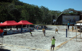 Circuito AABB de vôlei de praia reforça atividades do projeto "Esporte é a Nossa Praia"
