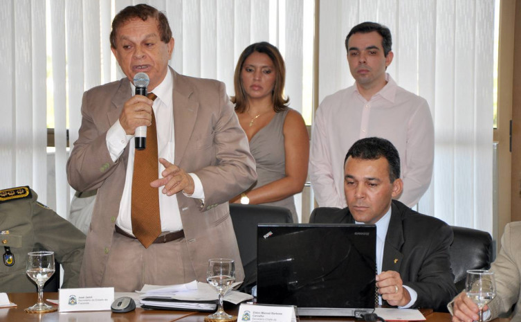 O secretário da Fazenda José Jamil Fernandes participou nesta quarta-feira, 24, no Palácio Araguaia, em Palmas, do lançamento oficial do novo Portal da Transparência do Tocantins