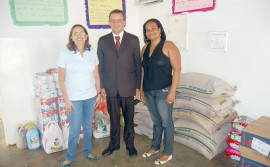 IGEPREV entrega donativos aos idosos do Abrigo João XXIII