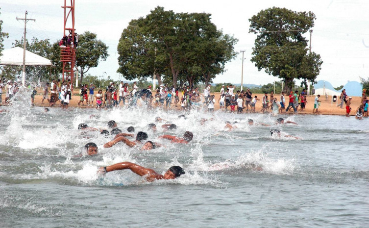 As provas de natação aconteceram apenas na manhã desta sexta-feira, diferente das demais modalidades que estão sendo realizadas desde o último domingo, 6