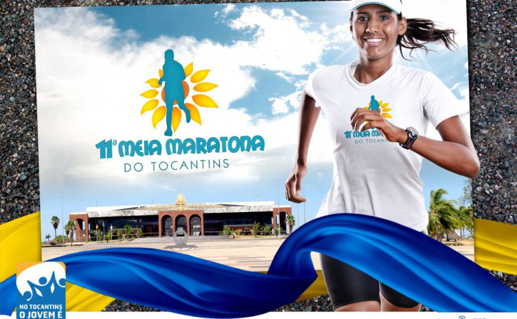 Será disputada neste domingo, 18, às 8 horas, a 11ª edição da Meia Maratona do Tocantins