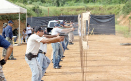 Casa Militar do Tocantins realiza instrução de tiro defensivo