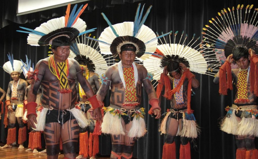 Serão diversas apresentações de grupos indígenas das etnias Pahi (Apinajé), Krahô Kanela e Iny-Xambioá, a partir das 20h, na Estação Folguedos
