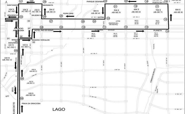 Percurso XIII  Meia Maratona