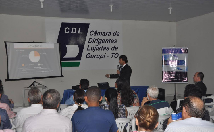 Paulo Massuia, fez a apresentação do programa para os empresários de Gurupi e detalhou as etapas do projeto que está com inscrições abertas até dia 29 de setembro