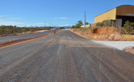 Pavimentação asfáltica nas ruas no entorno do Detran-TO entram na reta final