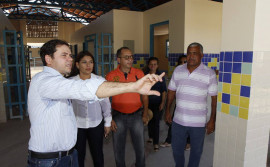 Obras em escolas da região Norte do Estado são fiscalizadas pela Seduc