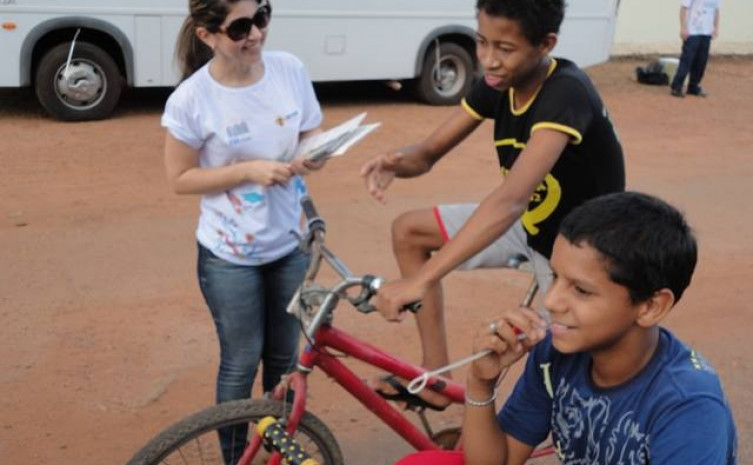 Detran-TO realiza com frequência campanhas voltadas para o público de ciclistas no estado