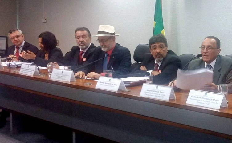 Jacques Silva foi um dos participantes da audiência pública sobre Fundos de Pensão, realizada no Senado