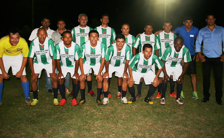 Time de futebol 7 society da Secretaria de Esporte, Lazer e Juventude jogou na segunda,21, quando empatou em 1 x 1 com o Transporte/Secad
