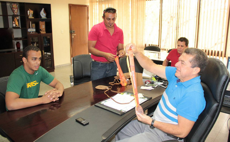 Ítalo Gomes foi medalha de ouro nos Jogos Parapan-Americanos 2015, que aconteceram em Toronto, no Canadá