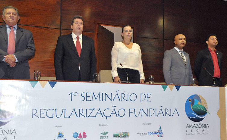 O seminário é um evento preparatório para o 3° Encontro de Institutos de Terras da Amazônia Legal, que será realizado de 14 a 16 de outubro, em Palmas