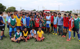 Governo do Tocantins busca parceria para investir na escolinha de futebol Nilton Santos em Palmas