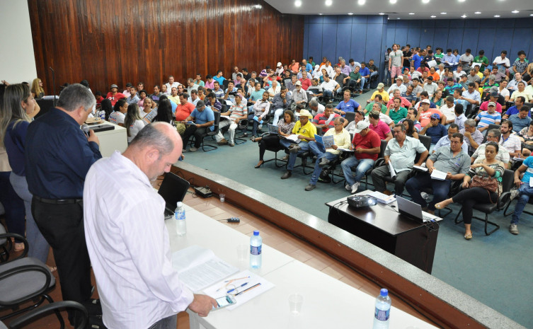 Cerca de 1.500 pessoas acompanharam os lances no Auditório da Quartel do Comando Geral (QCG), em Palmas