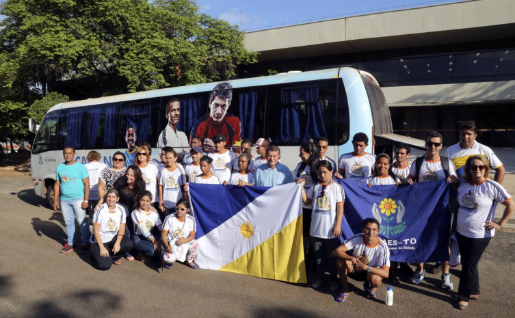A delegação tocantinense viajou para Campo Grande com apoio do Governo do Estado, por meio da Secretaria de Estado do Esporte, Lazer e Juventude, que forneceu o micro-ônibus