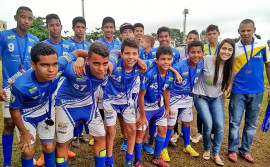 Garotos da Associação Esportiva Arne 64 de Palmas fazem bonito em Copa de Futebol de Base em Goiás
