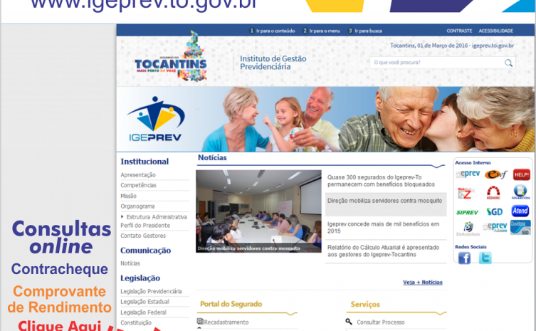 A consulta online tanto do comprovante de rendimento, quanto do contracheque está disponível no Portal do Segurado