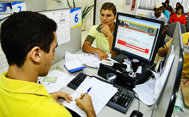 Uma das prioridades do Sine é a inserção no mercado de trabalho por meio do serviço de intermediação de mão de obra