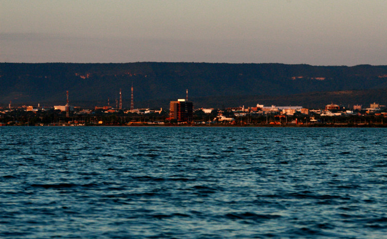O lago da Usina Hidrelétrica de Lajeado, em Palmas, será um dos palcos das competições do Ironman deste final de semana