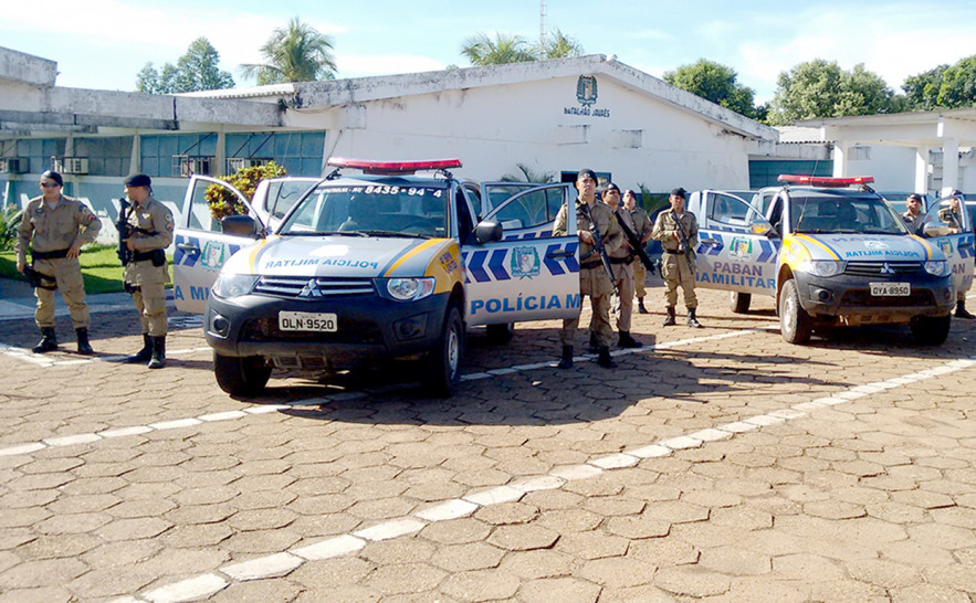 Militares realizam policiamento ostensivo da Força Tática