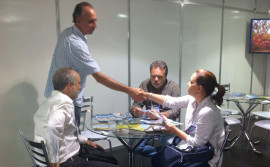 Empresários e produtores visitam estande do Tocantins na Agrishow   