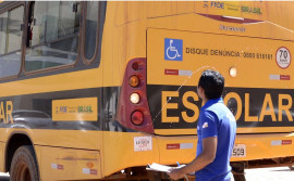 Detran realiza vistorias em mais de 700 veículos do transporte escolar no Estado