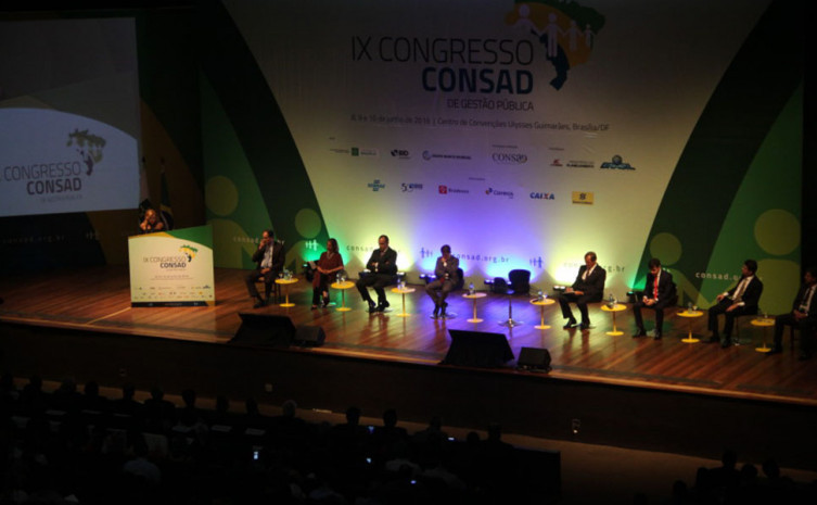 O 9º Congresso Consad de Gestão Pública,  segue até esta sexta-feira, 10
