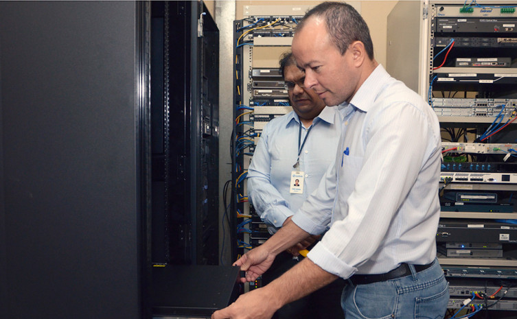 Segundo a gerência, a nova estrutura estará concluída em cerca de três semanas