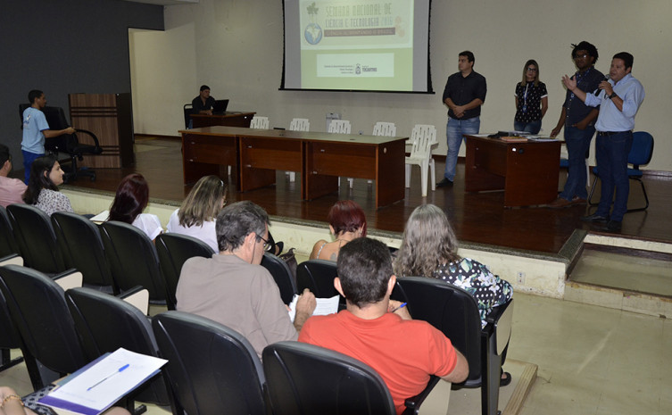 Em reunião com parceiros, o superintendente de Desenvolvimento Científico e Tecnológico da Seden, Fábio Romeiro definiu estratégias para alcançar os objetivos da SNCT