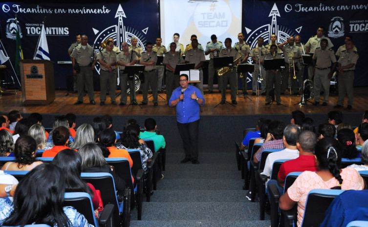 O Secretário da Administração, Geferson Barros, frisou a importância dos servidores da secretaria na gestão estadual