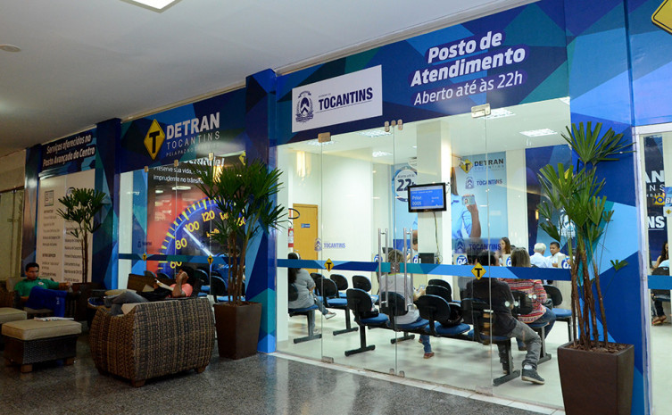 A sede do Departamento Estadual de Trânsito do Tocantins (Detran-TO) funcionará em novo horário, das 12h30 às 18h30, a partir de segunda-feira, 21 