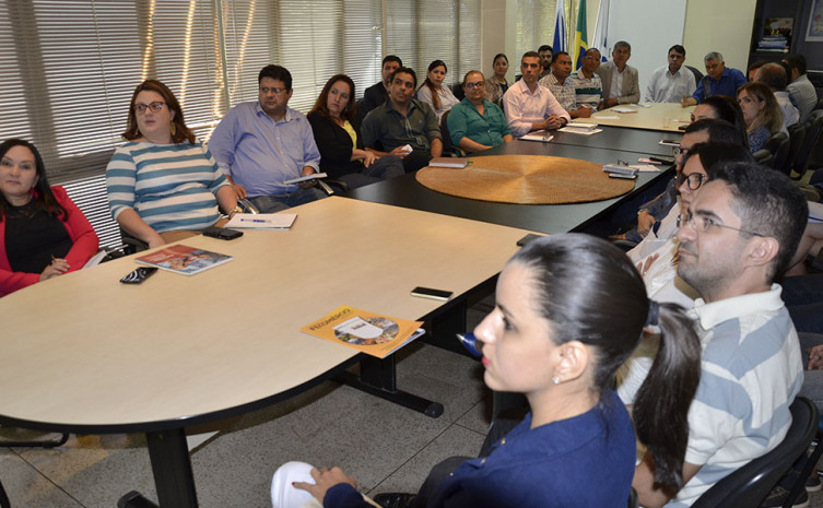 Na reunião, foi solicitado à equipe uma maior integração entre as superintendências do órgão, no sentido de otimizar e melhorar ainda mais  a qualidade dos serviços prestados à sociedade e a investidores do Tocantins