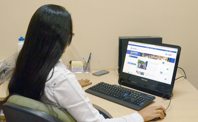 No ar desde o dia 24 outubro de 2016, o novo site do Detran/TO já teve mais de 1 milhão de acessos