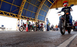 Araguaína recebe nova pista para provas e aulas práticas de motocicleta