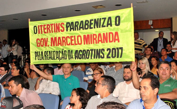 O presidente do Itertins participou nesta segunda-feira, 27, no período da manhã, do lançamento da 17ª edição da Feira de Tecnologia Agropecuária do Tocantins (Agrotins 2017)