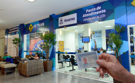 Cerca de 120 mil Carteiras Nacionais de Habilitação foram emitidas pelo Detran em 2016