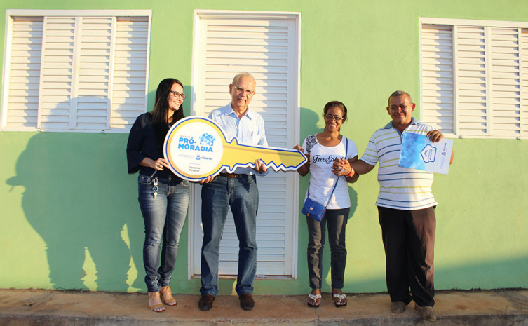Casa, localizada na quadra Arso 131 em Palmas, estava abandonada desde março desse ano e foi entregue nessa terça-feira,16