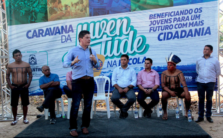 Lançamento ocorreu na sexta-feira, 7, pelo secretário Nacional da Juventude, Assis Filho, na aldeia indígena Porteira, no município de Tocantínia