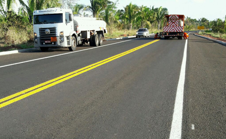 Obra de restauração na BR-230 no Tocantins é concluída — Casa Civil