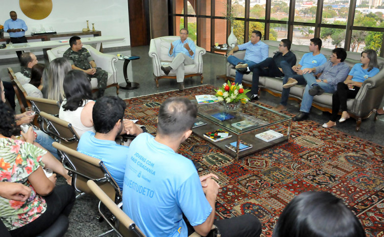 O Governador Marcelo Miranda ressalta que a Caravana da Juventude chega aos jovens indígenas como o objetivo salvar vidas