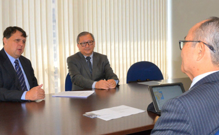 Visita da continuidade às tratativas iniciadas pela comitiva liderada pelo governador Marcelo Miranda no Japão, em setembro