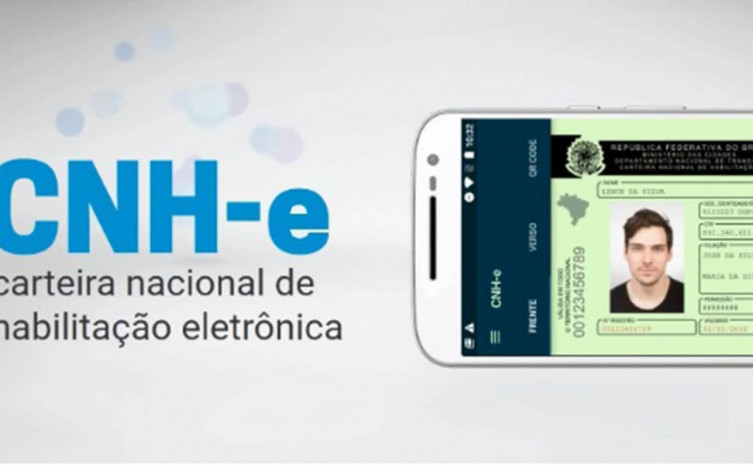 Condutor poderá passar a utilizar a CNH-e no próprio smartphone e apresentá-la em caso de fiscalização de trânsito