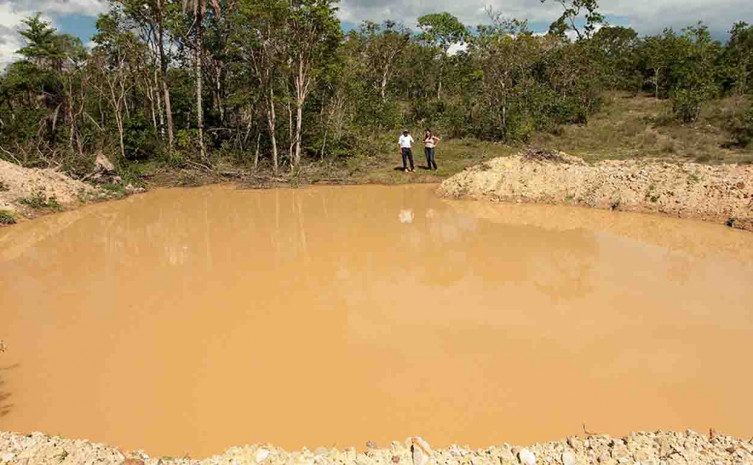 A ação visa incentivar os agricultores a aproveitarem o período das chuvas, fase em que as barraginhas estão cheias, a criarem peixes para subsistência